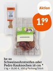 Schweineohrstreifen oder Pedro Kauknochen im tegut Prospekt Schweineohrstreifen oder Pedro Kauknochen von be-so im aktuellen tegut Prospekt für 1,99 €