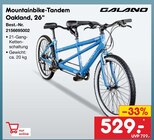 Mountainbike-Tandem Oakland, 26" von GALANO im aktuellen Netto Marken-Discount Prospekt für 529,00 €