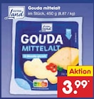 Gouda mittelalt Angebote von Gutes Land bei Netto Marken-Discount Kassel für 3,99 €