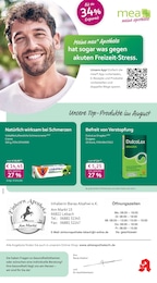 Der aktuelle mea - meine apotheke Prospekt Unsere August-Angebote