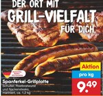 Spanferkel-Grillplatte im Angebot bei Netto Marken-Discount in Filderstadt Spanferkel-Grillplatte Angebote bei Netto Marken-Discount Filderstadt für 9,49 €