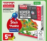 KOPIERPAPIER im Angebot bei E center in Schwäbisch Gmünd KOPIERPAPIER Angebote von EDEKA zuhause bei E center Schwäbisch Gmünd für 5,99 €