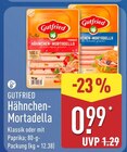 Hähnchen-Mortadella Klassik im Angebot bei ALDI Nord in Bad Oeynhausen Hähnchen-Mortadella Klassik Angebote von Gutfried bei ALDI Nord Bad Oeynhausen für 0,99 €
