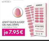QUICK & EASY GEL NAIL STRIPS von ANNY im aktuellen Müller Prospekt für 7,95 €
