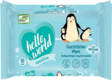 Baby Feuchttücher von hello world für 1,49 € bei Netto Marken-Discount im Angebot Baby Feuchttücher von hello world im aktuellen Netto Marken-Discount Prospekt