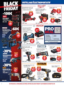 Prospectus Screwfix de la semaine "BLACK FRIDAY" avec 2 pages, valide du 04/11/2024 au 04/12/2024 pour Trith-Saint-Léger et alentours