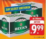 Aktuelles Beck's Angebot bei E center in Jena ab 9,99 €