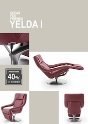 Aktueller Polstermöbel Fischer Prospekt mit Hocker, "KOINOR", Seite 12