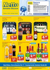 Aktueller Netto Marken-Discount Coswig Prospekt "DER ORT, AN DEM DU IMMER AUSGEZEICHNETE PREISE FINDEST." mit 2 Seiten