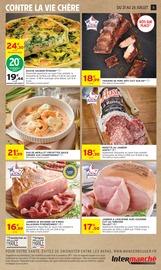 Promos Viande dans le catalogue "34% EN AVANTAGE CARTE" de Intermarché Super Viande en promo dans le catalogue Intermarché Super à la page 5