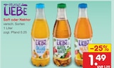 Saft oder Nektar Angebote von Frucht Liebe bei Netto Marken-Discount Stralsund für 1,49 €