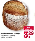 Aktuelle Brot Angebote bei E center in Mainz Aktuelles Gründerbrot Dinkel Angebot bei E center in Mainz ab 3,29 €