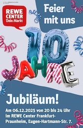 REWE Prospekt "Dein Markt" für Frankfurt, 30 Seiten, 01.12.2025 - 06.12.2025