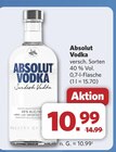 Vodka Angebote von Absolut bei combi Dülmen für 10,99 €