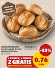 Penny Hann. Münden - Das knusprig-frische Weizenbrötchen Angebot im Prospekt Das knusprig-frische Weizenbrötchen bei Penny im Hann. Münden Prospekt für 0,76 €