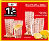 Becher 'Favo' Angebote von Ritzenhoff & Breker bei Segmüller Ingolstadt für 1,00 €
