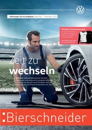 Volkswagen Prospekt für Aalen mit 1 Seite Volkswagen Prospekt für Aalen: "Zeit zu wechseln", 1 Seite, 01.09.2022 - 30.11.2022