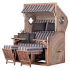 Strandkorb Pure Seaside XL Stone grey Des. 500 Angebote bei Hagebaumarkt Witten für 1.999,00 €