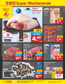 Schweinefilet im Netto Marken-Discount Prospekt "Aktuelle Angebote" mit 61 Seiten (Offenbach (Main))