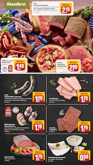 Wurst im aktuellen REWE Prospekt (Mülheim (Ruhr)) Wurst im REWE Prospekt "Dein Markt" mit 35 Seiten (Mülheim (Ruhr))