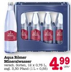 Mineralwasser Angebote von Aqua Römer bei E center Karlsruhe für 4,99 €