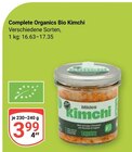 Bio Kimchi Angebote von Complete Organics bei GLOBUS Braunschweig für 3,99 €