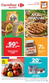 Catalogue Carrefour Market à Saint-Victoret cette semaine, valable du 04/08/2026 au 16/08/2026 Prospectus Carrefour Market à Saint-Victoret, "Carrefour market", 17 pages de promos valables du 04/08/2026 au 16/08/2026