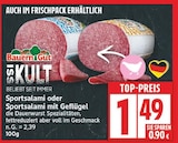 Sportsalami von Bauern Gut im aktuellen EDEKA Prospekt