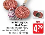 EDEKA Ühlingen-Birkendorf - Beef Burger Angebot im Prospekt Beef Burger bei EDEKA im Ühlingen-Birkendorf Prospekt für 4,29 €