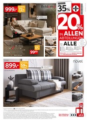 Sofa im XXXLutz Prospekt in Greifswald Aktueller XXXLutz Prospekt mit Sofa, "RED SHOPPING WEEK", Seite 3