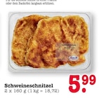 Schweineschnitzel Angebote bei E center Heidelberg für 5,99 €
