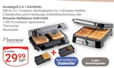 Kontaktgrill 3 in 1 ASG90XXL Angebote von Bestron bei GLOBUS St. Ingbert für 29,99 €
