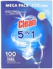 Geschirrspültabs 5 in 1 im Thomas Philipps Prospekt Geschirrspültabs 5 in 1 von At home Clean im aktuellen Thomas Philipps Prospekt für 6,66 €