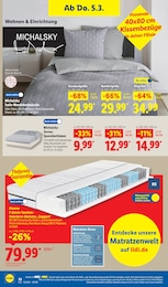 Spannbettlaken Angebot & Preis im aktuellen Lidl Prospekt Spannbettlaken Angebot im aktuellen Lidl Prospekt auf Seite 50