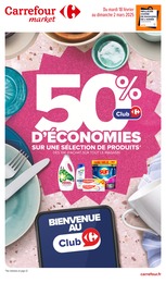 Prospectus Carrefour Market, "Carrefour market" à Vouvray et alentours, 60 pages, 18/02/2025 - 02/03/2025 Catalogue Carrefour Market "Carrefour market" à Vouvray et alentours, 60 pages, 18/02/2025 - 02/03/2025