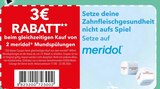 Mundspülungen im EDEKA Prospekt Mundspülungen von meridol im aktuellen EDEKA Prospekt für