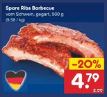 Aktuelle Grillfleisch Angebote bei Netto Marken-Discount in Leipzig Aktuelles Spare Ribs Barbecue Angebot bei Netto Marken-Discount in Leipzig ab 4,79 €