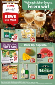 Aktueller REWE Prospekt für Leipzig mit  Seiten