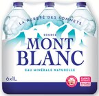 Eau Minérale Naturelle - Mont Blanc en promo chez Super U Toulon à 0,83 €