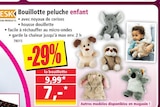 Promo Bouillotte peluche enfant à 7,00 € dans le catalogue Norma à Liverdun