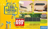 Promo KIT DE 2 PANNEAUX SOLAIRES D'ÉNERGIE RENOUVELABLE 410 W à 699,00 € dans le catalogue Brico Cash à Saint-Pair-sur-Mer