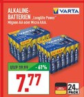 Aktuelle Batterie Angebote bei Marktkauf in Bielefeld Aktuelles Alkaline-Batterien Longlife Power Angebot bei Marktkauf in Bielefeld ab 7,77 €