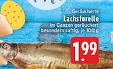 Geräucherte Lachsforelle im Angebot bei EDEKA in Soest Geräucherte Lachsforelle Angebote bei EDEKA Soest für 1,99 €