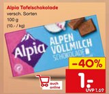 Aktuelles Tafelschokolade Angebot bei Netto Marken-Discount in Bochum ab 1,00 €