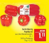 Aktuelle Paprika Angebote bei Marktkauf in Leipzig Aktuelles Paprika rot Angebot bei Marktkauf in Leipzig ab 1,11 €