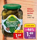 Brotzeitgurken im Netto Marken-Discount Prospekt Brotzeitgurken von Kühne im aktuellen Netto Marken-Discount Prospekt für 1,49 €