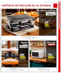Prix et réduction Micro-Ondes dans le prospectus Carrefour Market en cours Offre Micro-Ondes dans le catalogue Carrefour Market du moment à la page 63