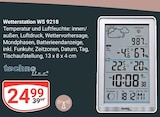 Aktuelles Wetterstation WS 9218 Angebot bei GLOBUS in Leipzig ab 24,99 €