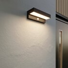 Applique solaire aluminium noir en promo chez Brico Dépôt Applique solaire aluminium noir dans le catalogue Brico Dépôt
