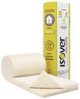 Laine de verre 70mm Cloison 40 R:1,75 - 5m x 0,6m - Rouleau nu - Isover en promo chez Brico Dépôt Périgueux à 72,96 €